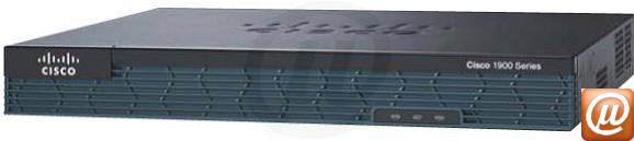 CISCO1905/K9 - Roteador Cisco 1900 Series 1905/K9 Serial Router 2 GE 1 EHWIC Slot 256U512DRAM IP Base